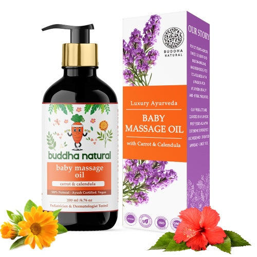 Buddha Natural Baby Massage Oil - Distacart