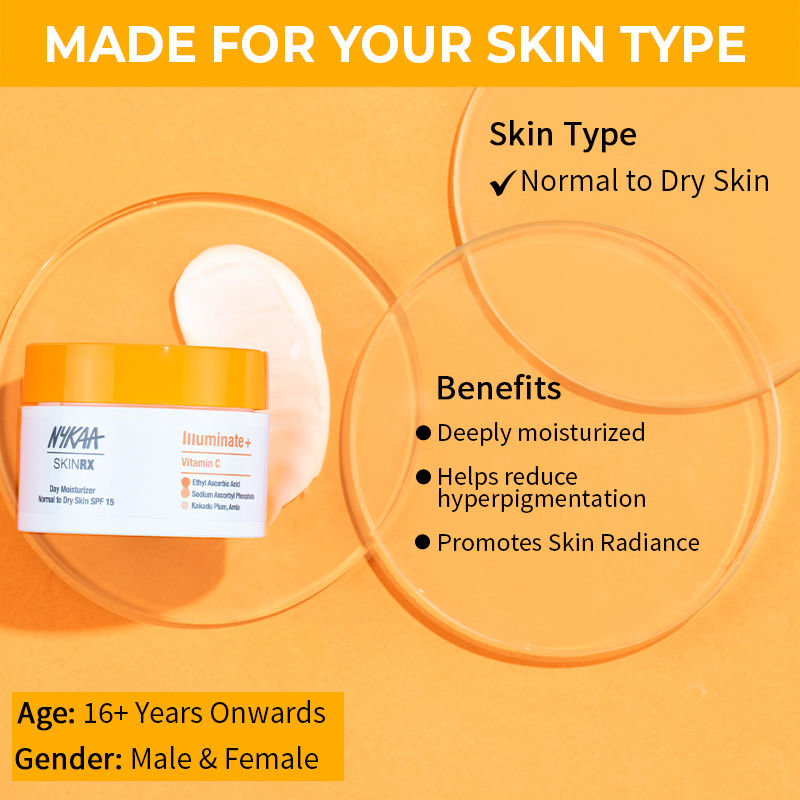 Nykaa SKINRX Illuminate + Vitamin C Day Moisturizer