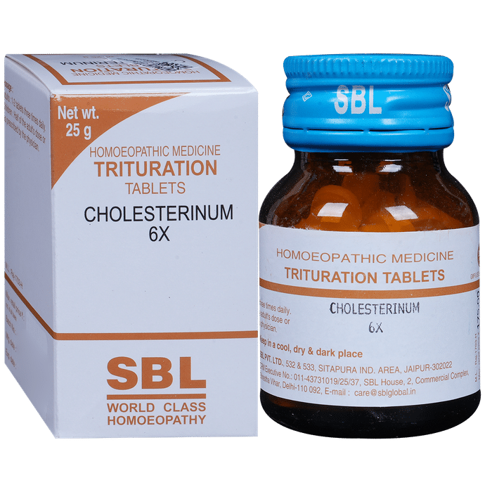 SBL Homeopathy Cholesterinum Trituration Tablet - Distacart