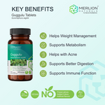 Thumbnail for Merlion Naturals Guggulu 500mg Tablets - Distacart