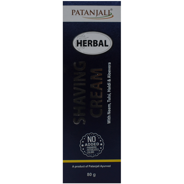 Patanjali Herbal Shaving Cream - Distacart