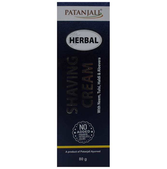 Patanjali Herbal Shaving Cream - Distacart