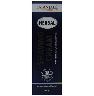 Patanjali Herbal Shaving Cream - Distacart