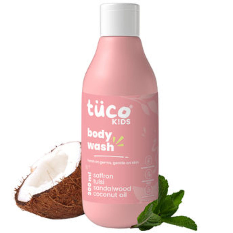 TuCo Intelligent Kids Grime Master Shower Gel With Tulsi, Saffron & Sandalwood - Distacart