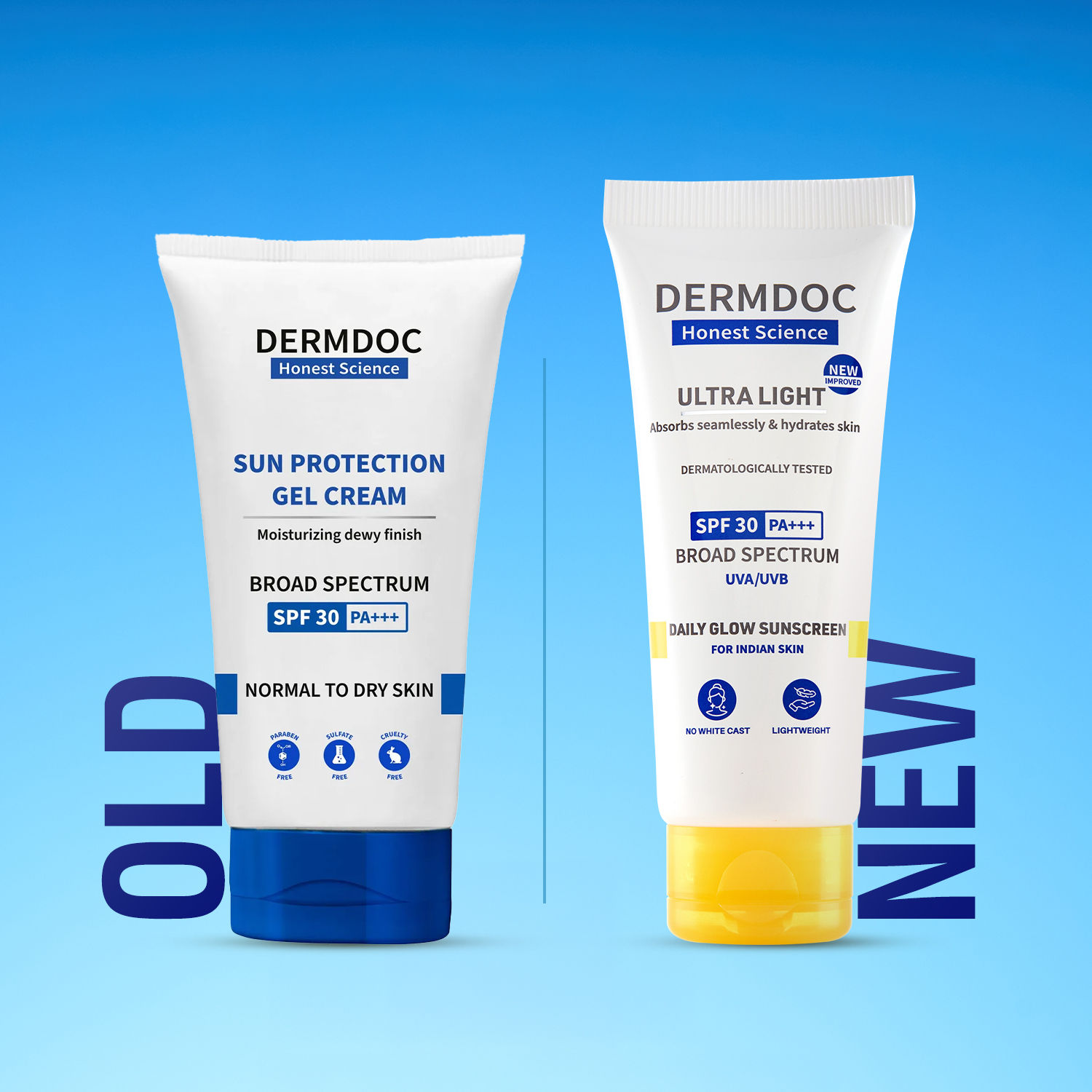 Dermdoc Sun Protection Gel Cream SPF 30 PA+++ - Distacart