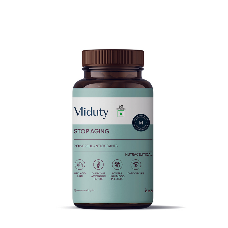Miduty by Palak Notes Stop Aging Capsules - Distacart