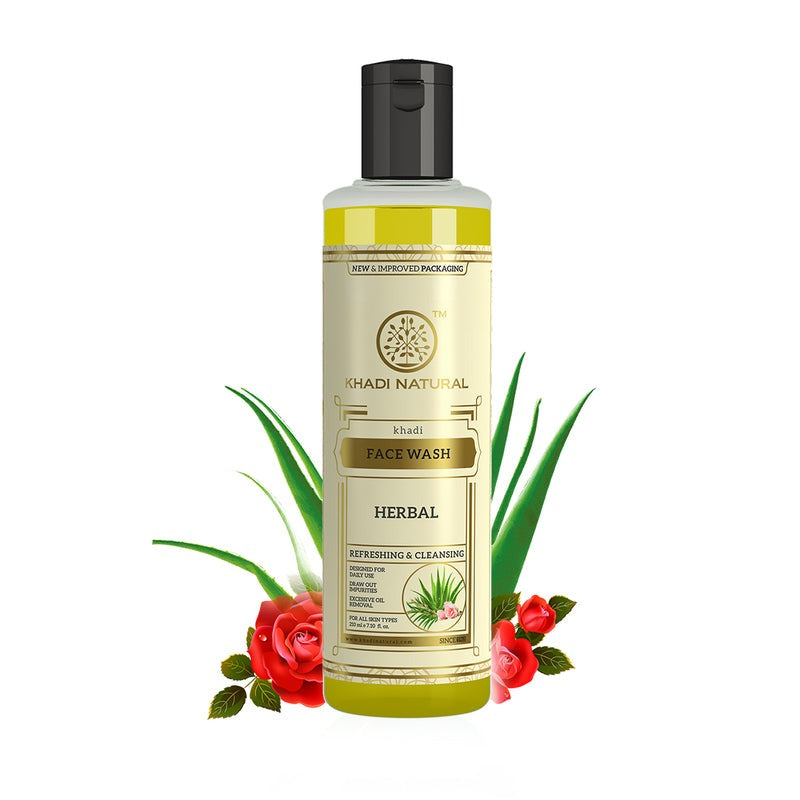 Khadi Natural Herbal Face Wash - Distacart
