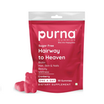 Thumbnail for Purna Gummies Hair Biotin Cranberry Sugar Free Gummies with Vitamin B12 for Hair & Nail - Distacart