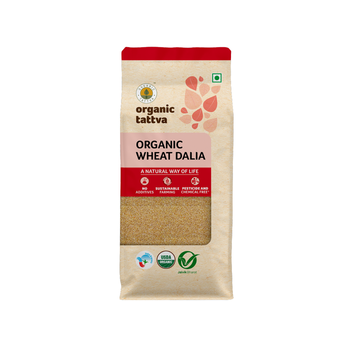 Organic Tattva Wheat Dalia - Distacart