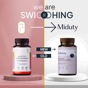 Miduty by Palak Notes Patented Liposomal Vitamin C Capsules - Distacart