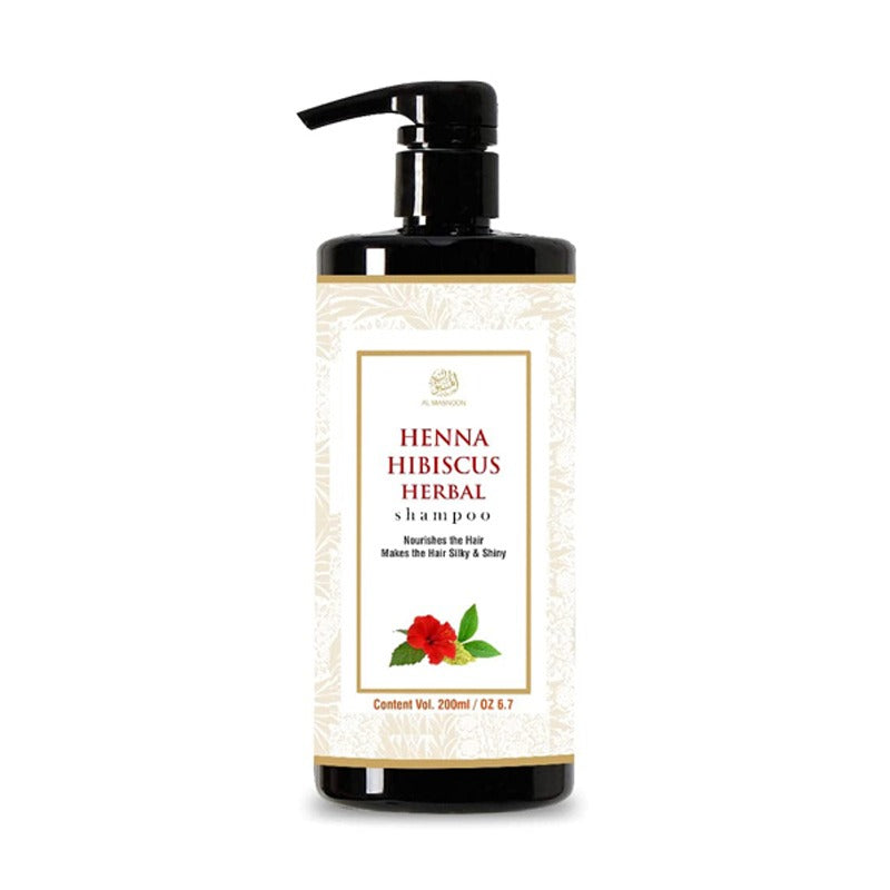 Al Masnoon Henna Hibiscus Herbal Shampoo - Distacart