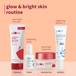 Thumbnail for Plum CSMS Combo - Saffron Face Wash & Moisturizer & Niacinamide Face Serum & SPF Sunscreen