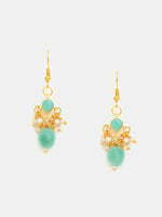 Thumbnail for Ruby Raang Chandni Green Earring