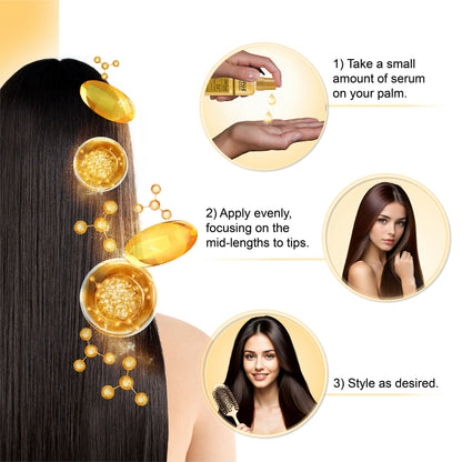 Nashi EverSilk Argan Oil Hair Serum for Women & Men - Distacart
