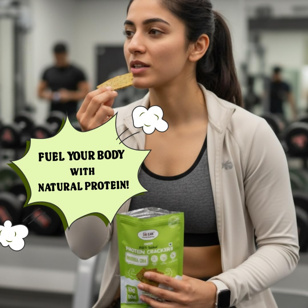 NIHKAN Moringa Chia Protein Thin Crackers - Dista