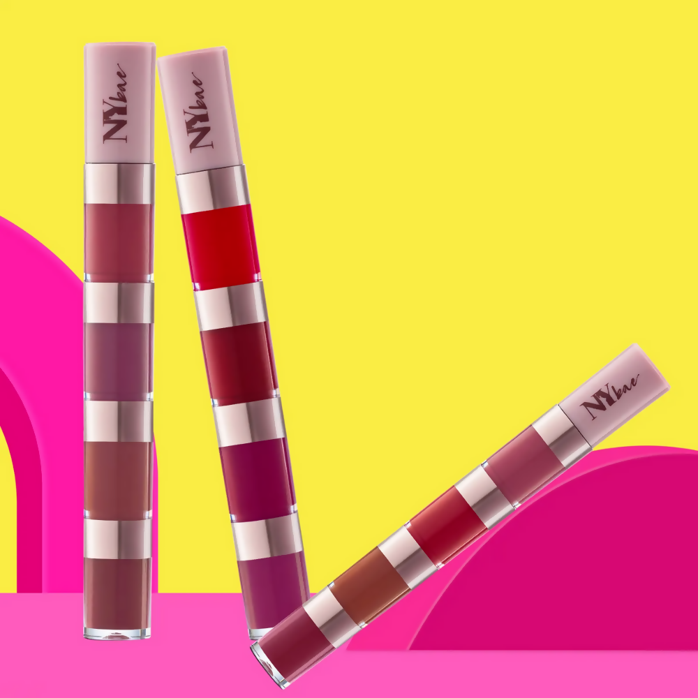 NY Bae 4 IN 1 Lip Play Liquid Lipstick - Rose Rush - Distacart