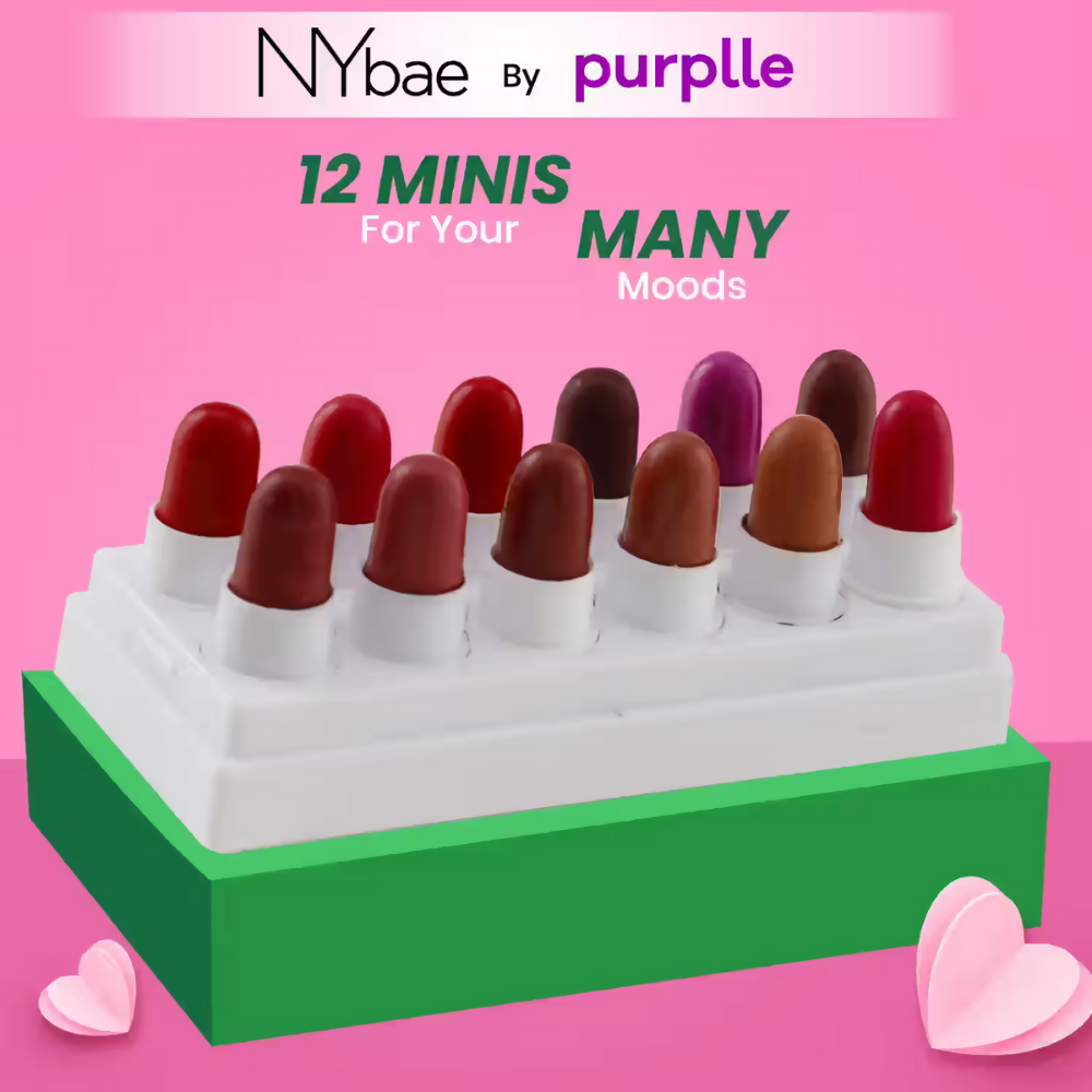 NY Bae 12 In 1 Mini Lip Kit - Everyday Empress 02