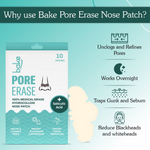 Thumbnail for Bake 2% Salicylic Acid Pore Erase Nose Strips