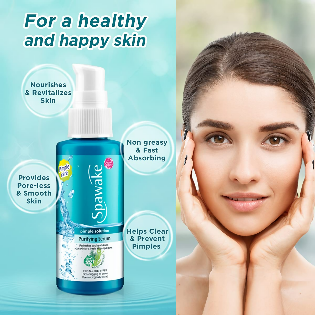 Spawake Anti Acne Care Pimple Solution Purifying Serum - Distacart