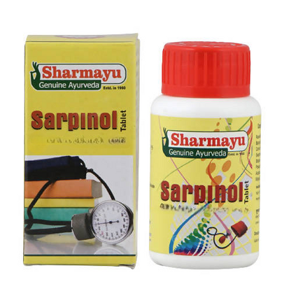 Sharmayu Ayurveda Sarpinol Tablets - Distacart