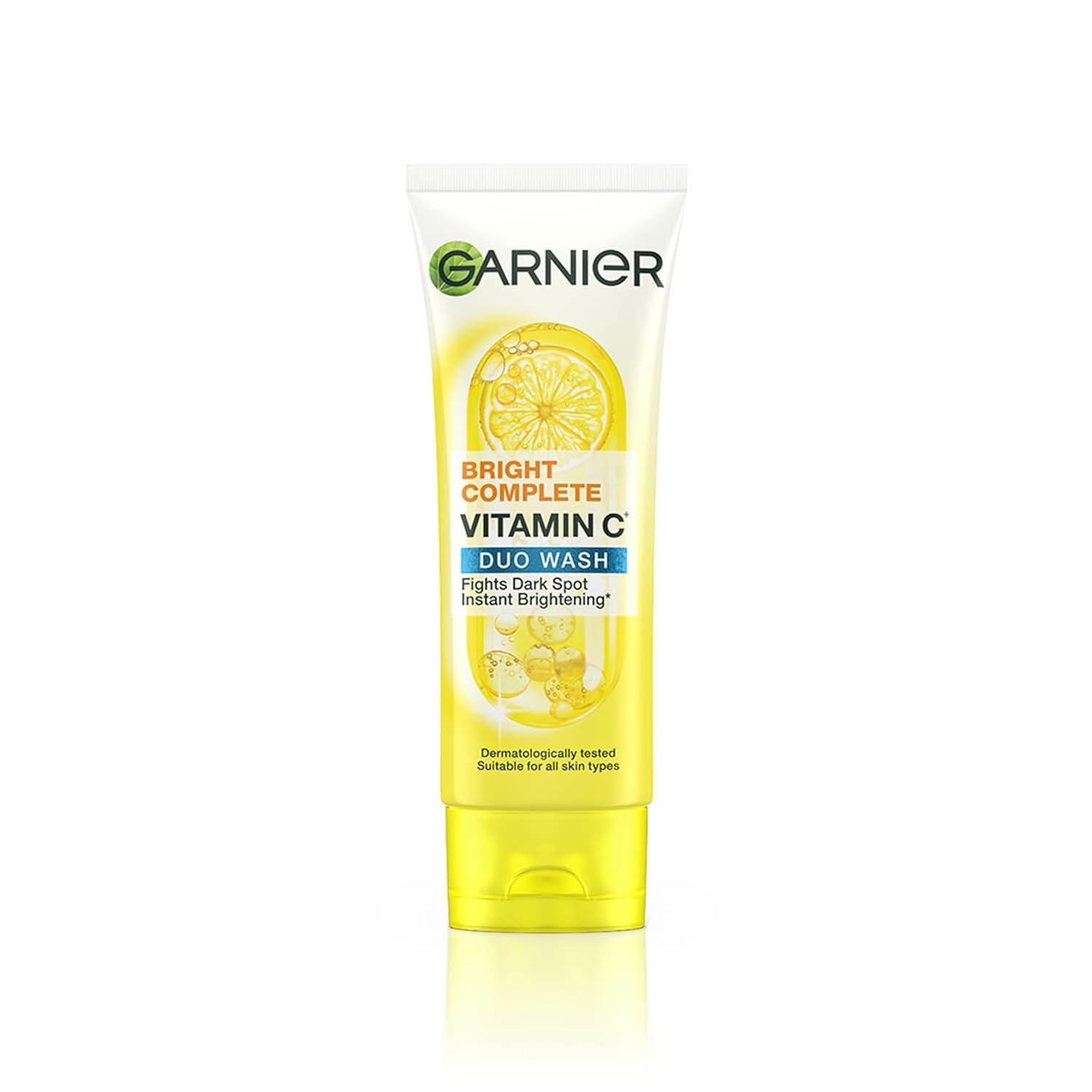 Garnier Bright Complete Brightening Duo Action Face Wash - Distacart