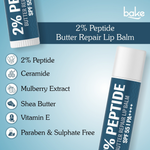 Thumbnail for Bake 2% Peptide + Ceramide Butter Brightening Lip Balm SPF 55 PA++++