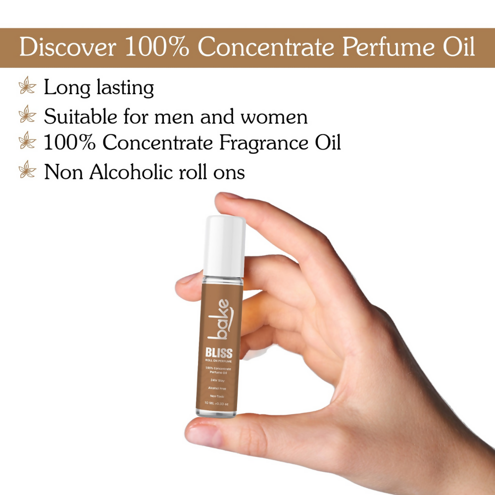 Bake Bliss 100% Concentrated Perfume Oil Roll on Fragrance For Men & Women - Passion Fruit - Distacart