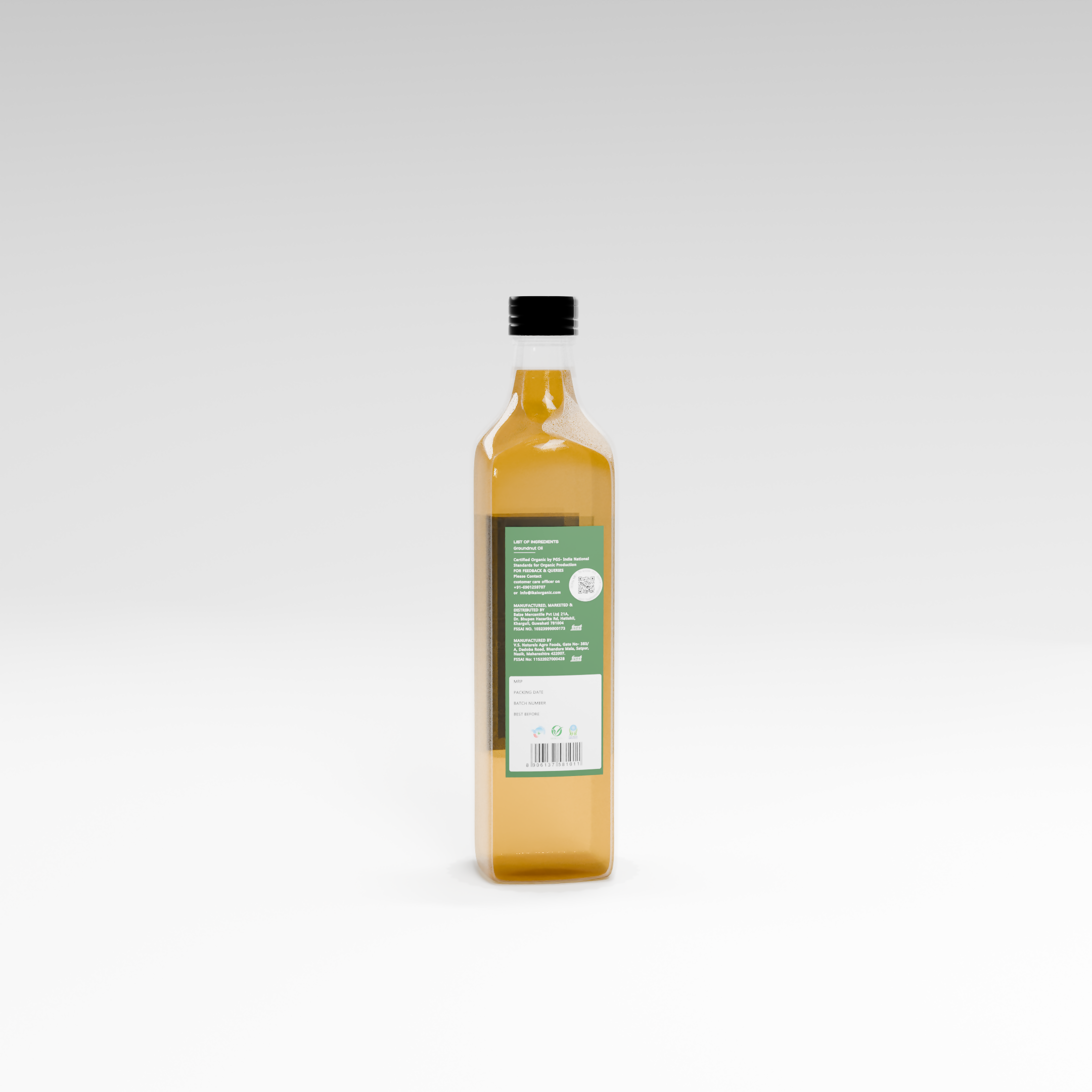 4 - Organic Groundnut Oil - 500ml