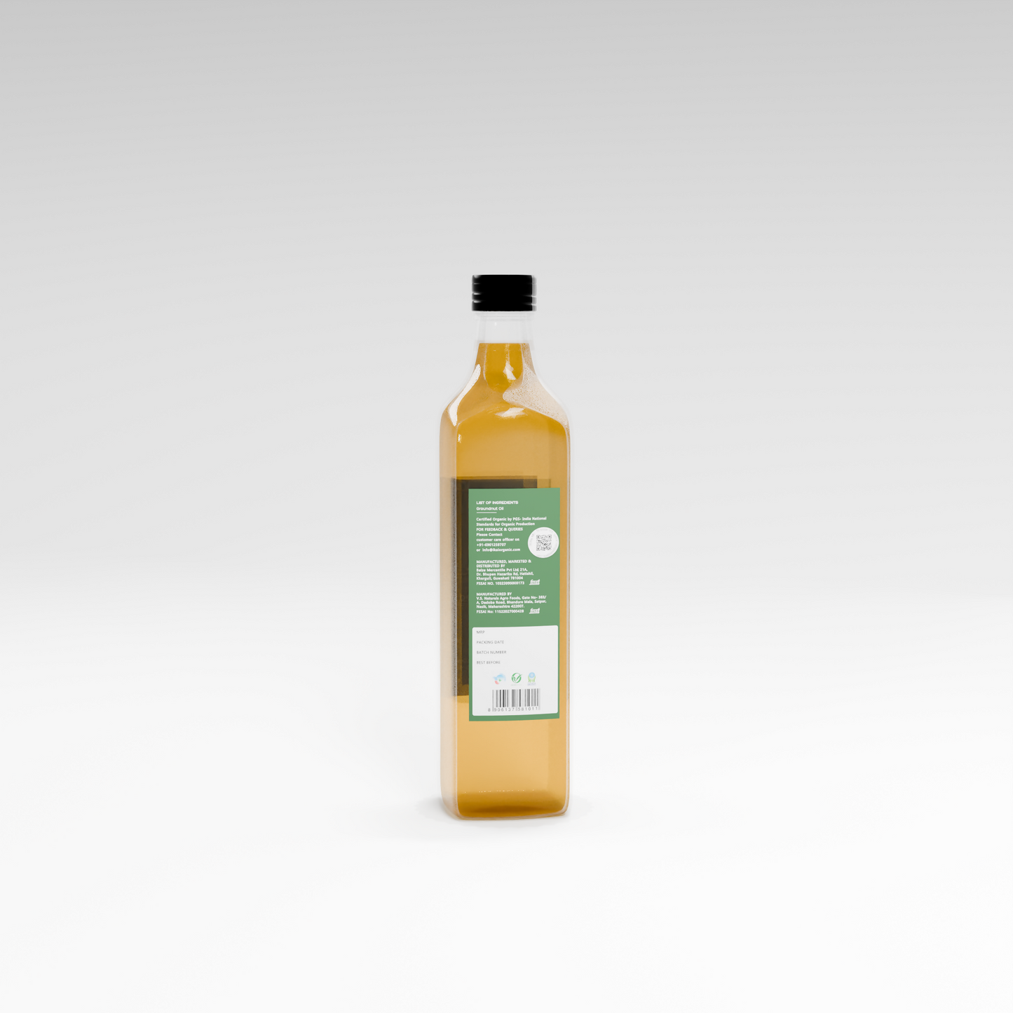 4 - Organic Groundnut Oil - 500ml