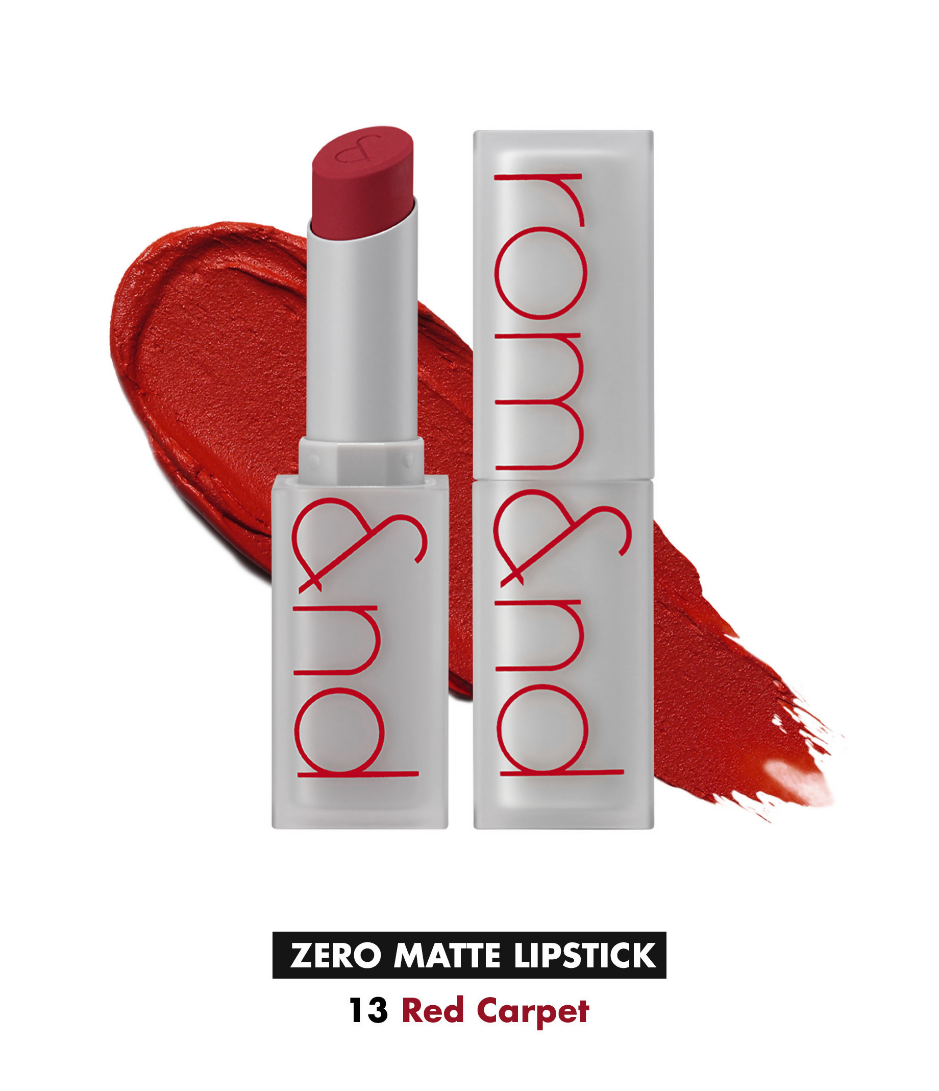 Rom&nd Zero Matte Lipstick - 13 Red Carpet - Distacart