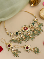 Thumbnail for Ruby Raang Royal Choker Set - Distacart