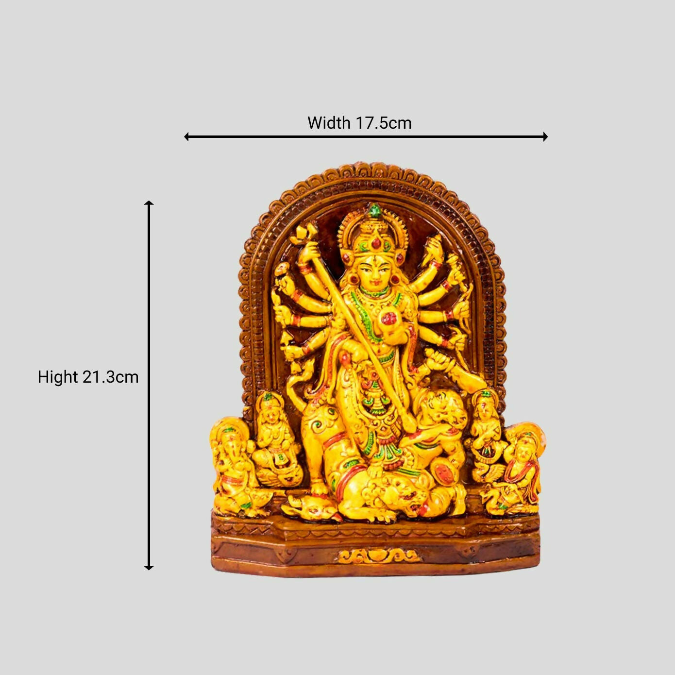Rare Planet Earthenware Mata Durga Maa Idol - Distacart