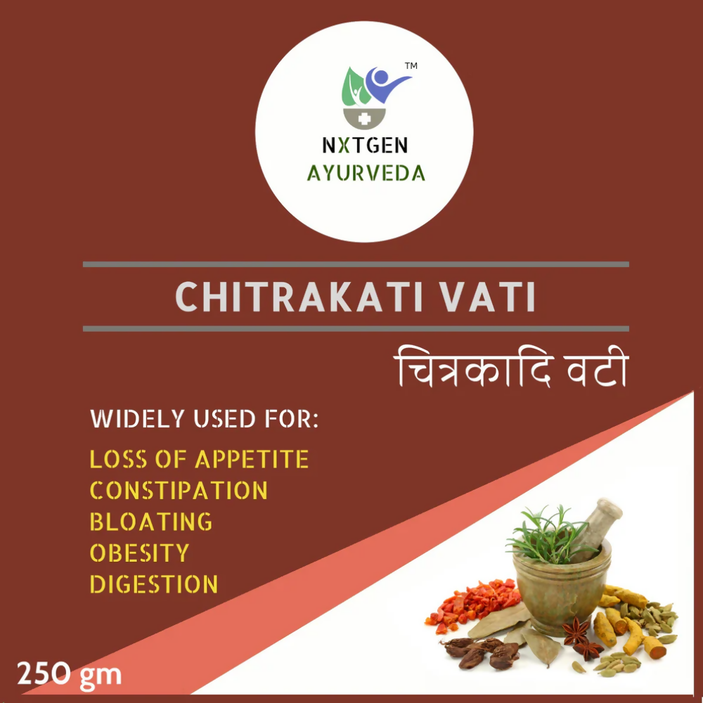 Nxtgen Ayurveda Chitrakadi Vati - Distacart