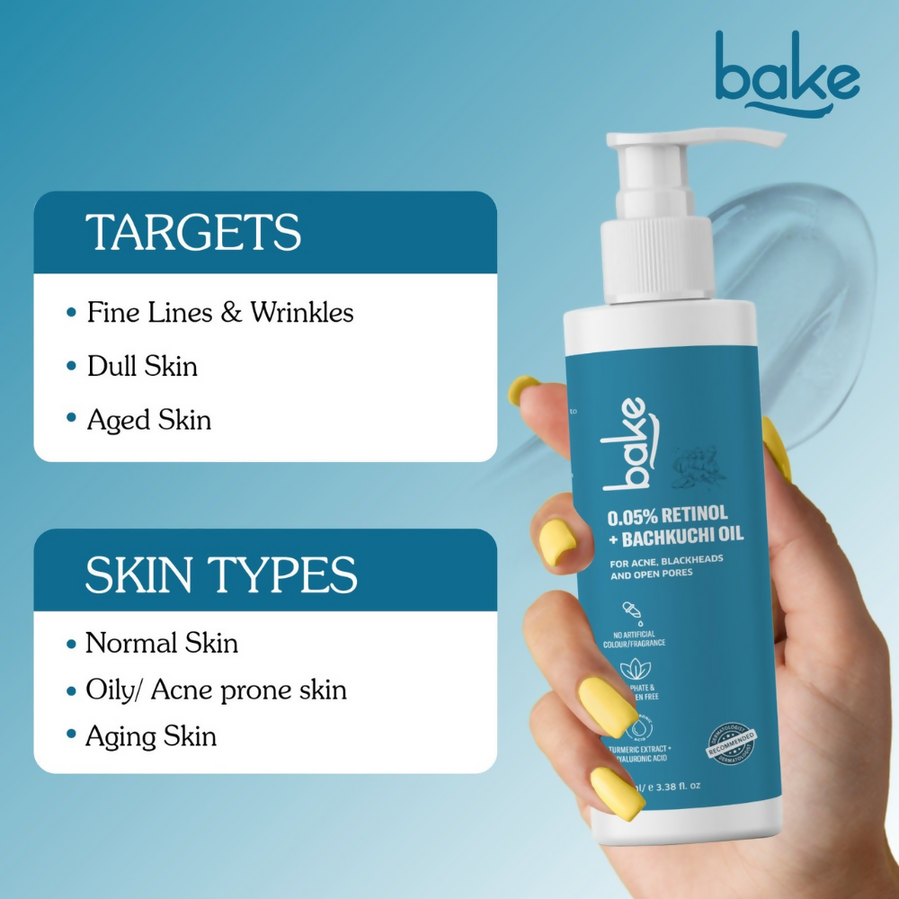 Bake 0.05% Retinol Face Cleanser - Distacart