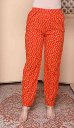 Thumbnail for Miravan Womens Floral Printed Straight Fit Kurta With Palazzo And Dupatta - Orange - Distacart