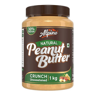 Alpino Natural Peanut Butter Crunch Unsweetened - Distacart