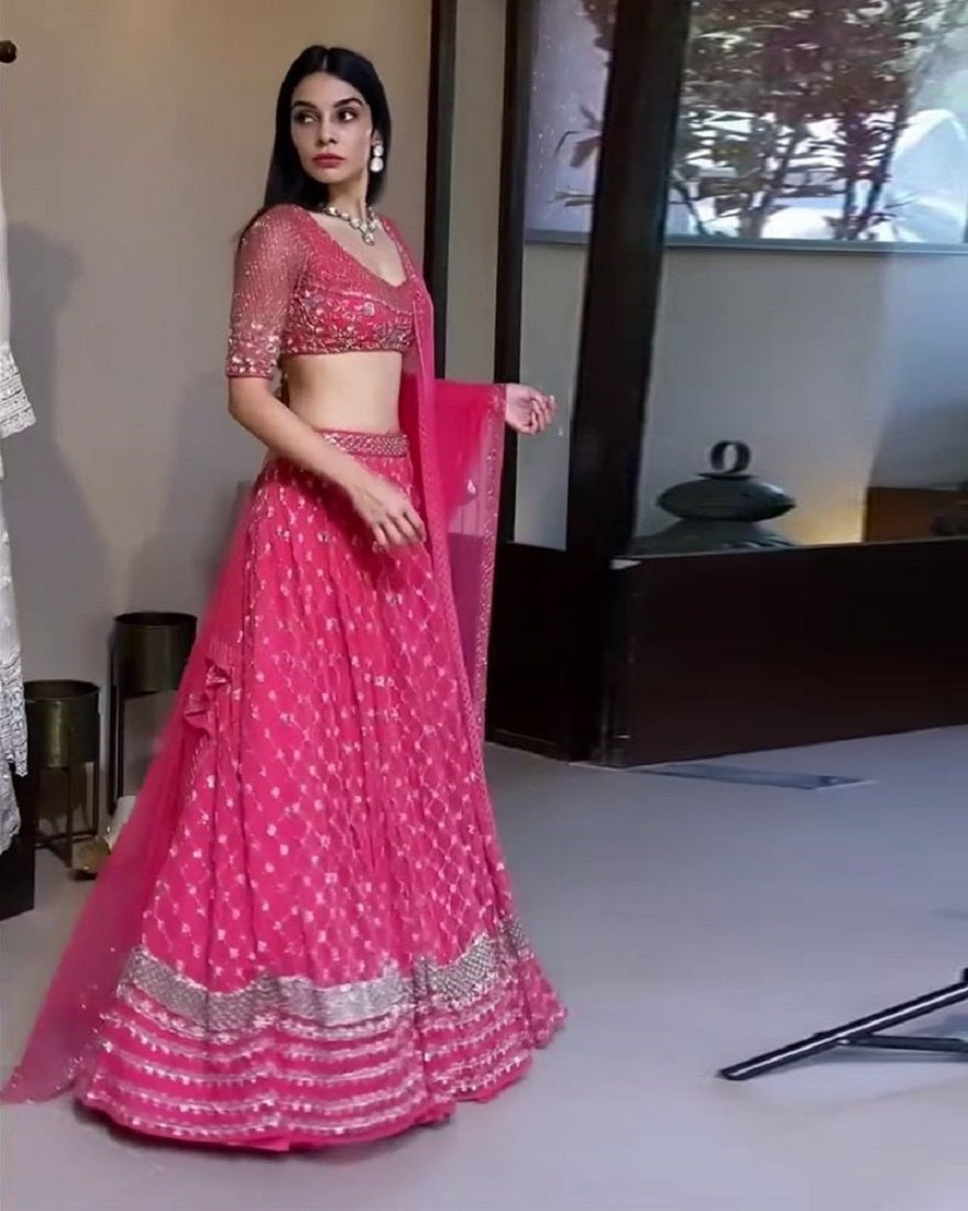 Lehenga Mart Glamorous Designer Lehenga Choli for Bridal and Bridesmaids Wedding Wear Choli - Distacart