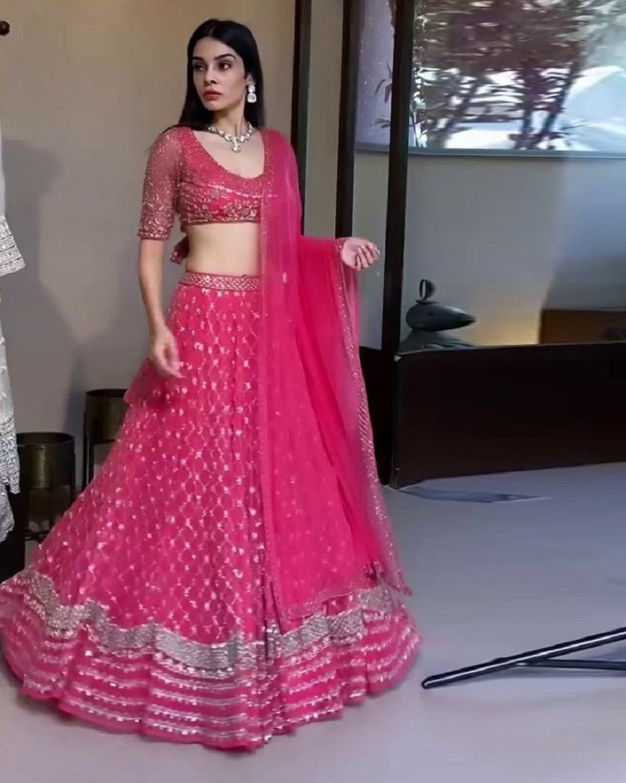 Lehenga Mart Glamorous Designer Lehenga Choli for Bridal and Bridesmaids Wedding Wear Choli - Distacart