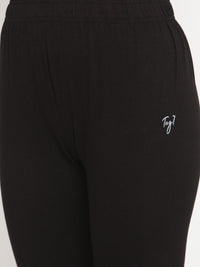Thumbnail for TAG 7 Pack of 2 Black Ankle Length Leggings