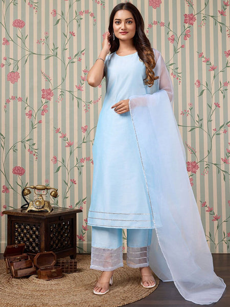 Ode by House of Pataudi Regular Kurta with Trousers - Distacart