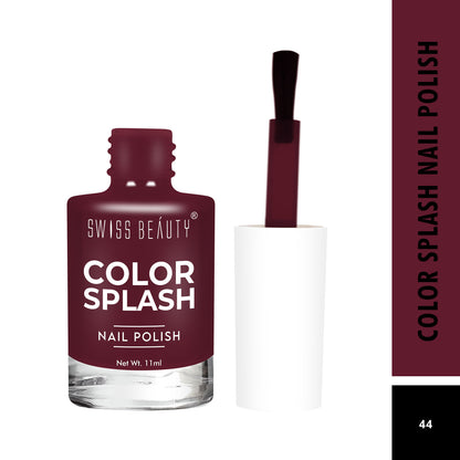 Swiss Beauty Color Splash Nail Polish - Shade-44 - Distacart