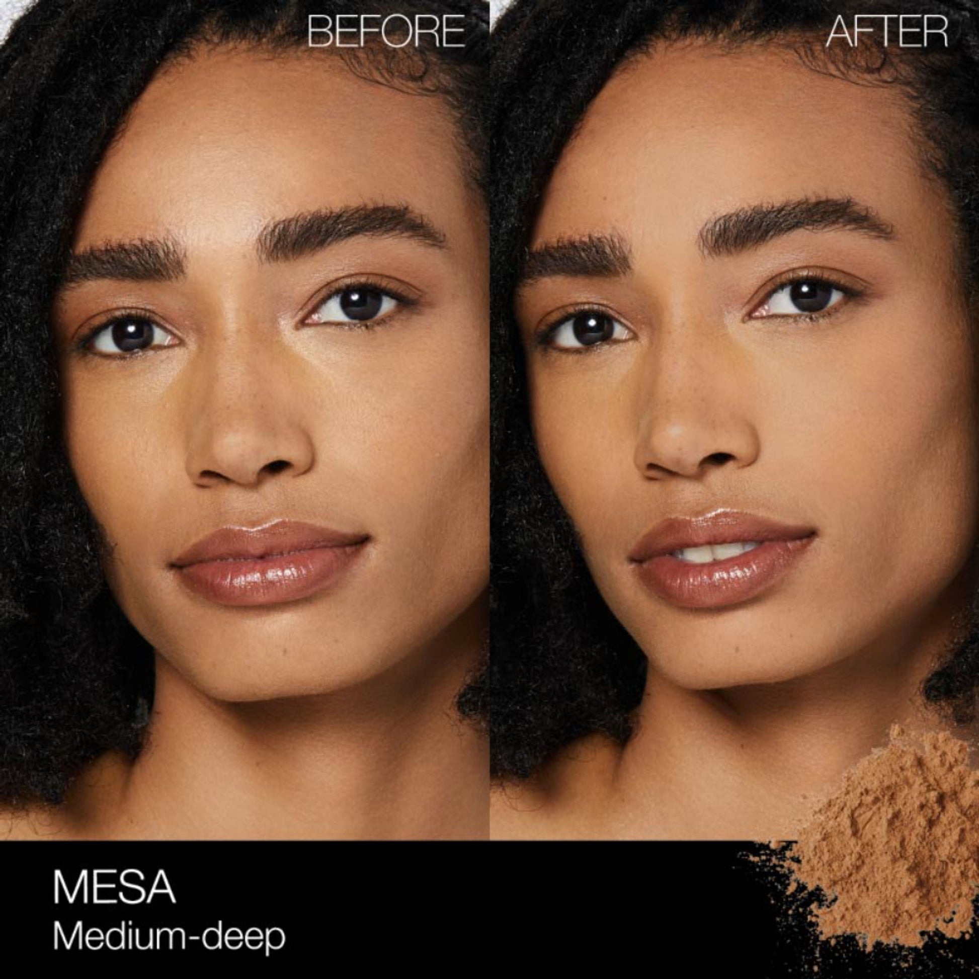 nars light reflecting setting powder pressed mesa