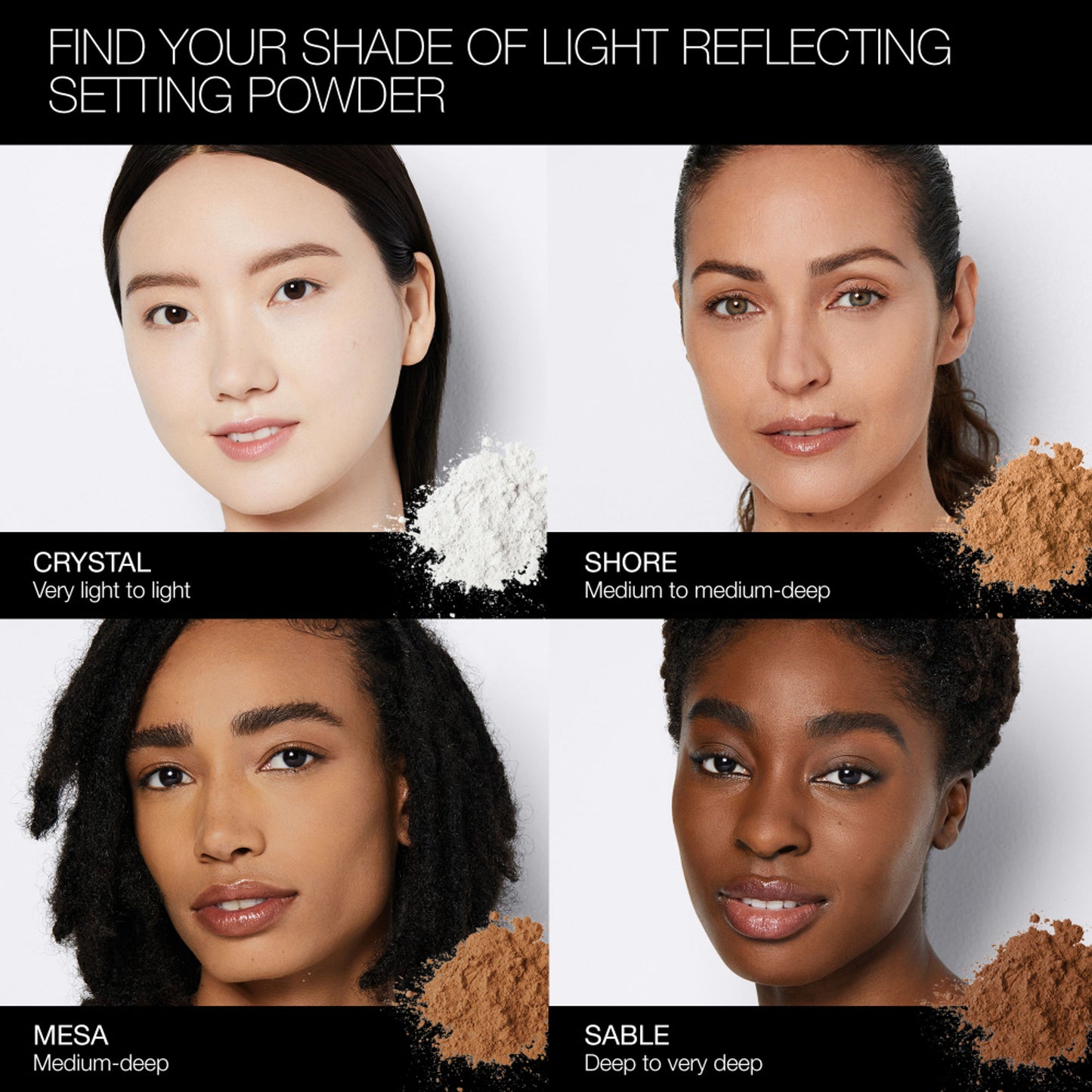 nars light reflecting setting powder pressed mesa