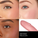 Thumbnail for nars afterglow liquid blush behave