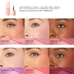 Thumbnail for nars afterglow liquid blush behave