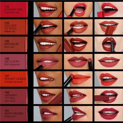 nars powermatte lipstick too hot to hold
