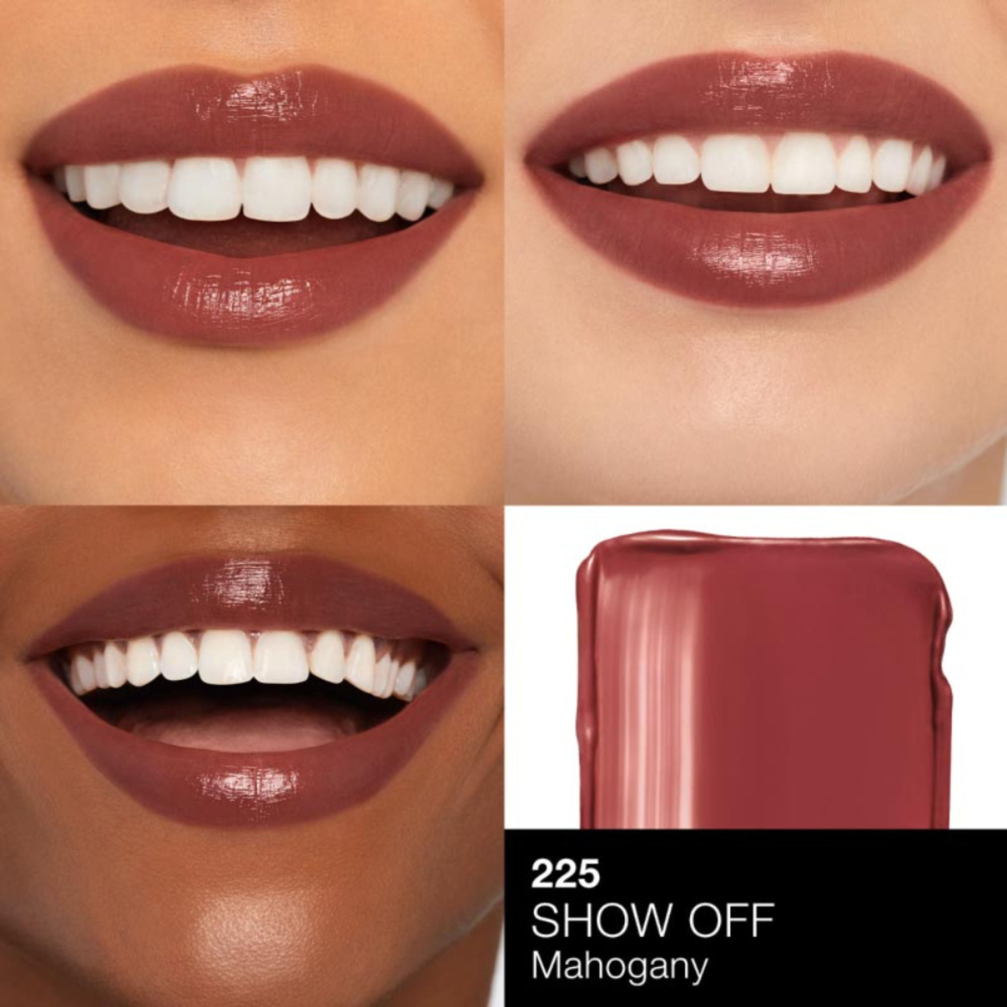 nars afterglow sensual shine lipstick show off