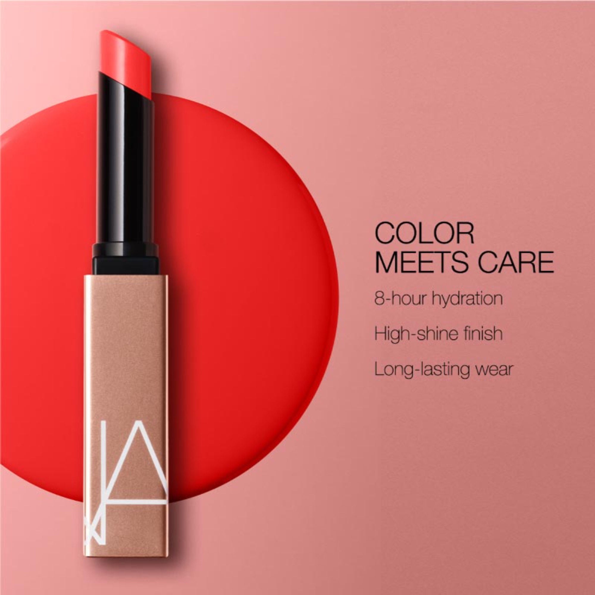 nars afterglow sensual shine lipstick show off