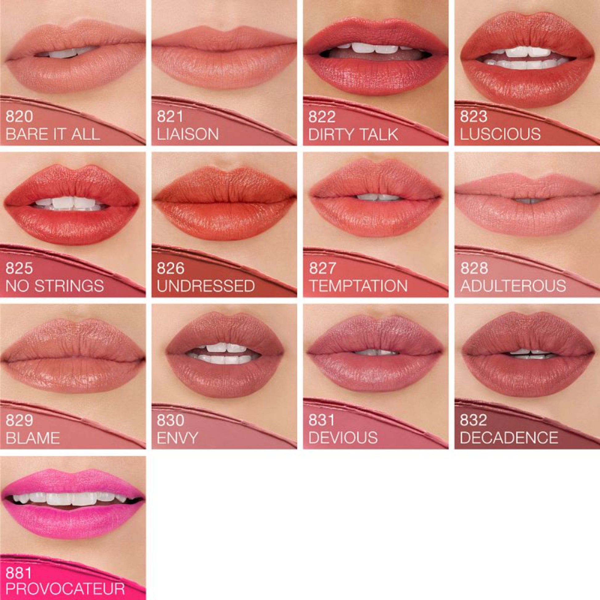 nars explicit lipstick dirty talk