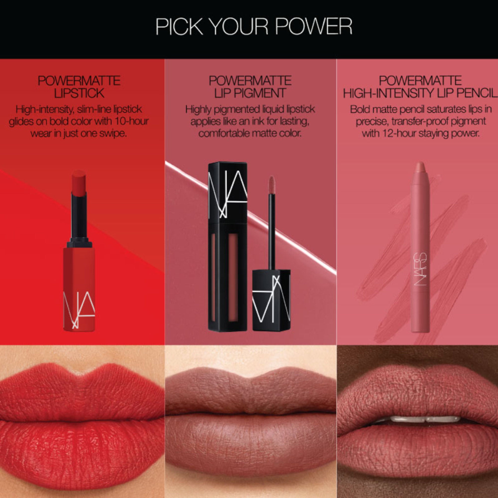 nars powermatte high intensity lip pencil kiss me deadly